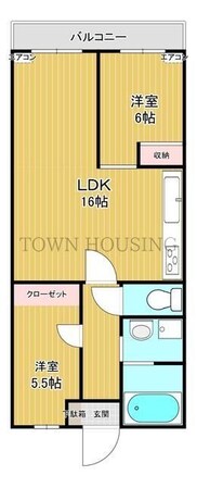 日商岩井大岡山第2マンションの物件間取画像